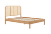 Birlea Margot Rattan Bed (Self Assembly) (DHD)