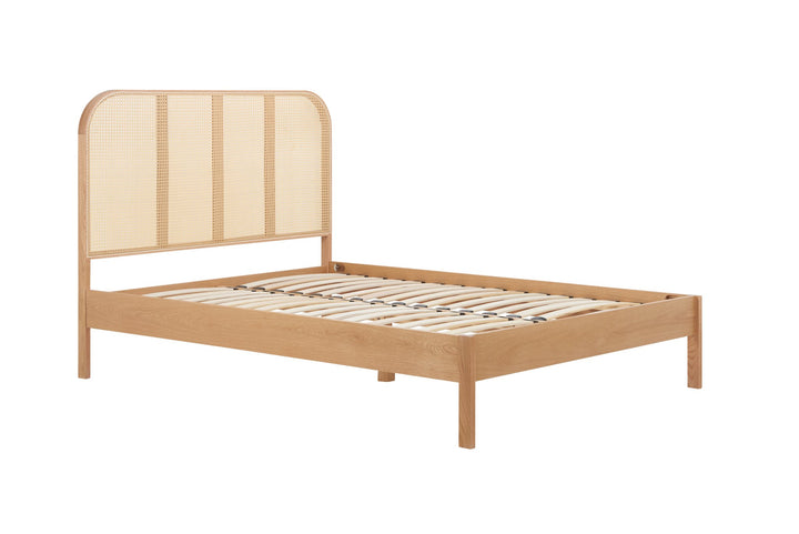 Birlea Margot Rattan Bed (Self Assembly) (DHD)