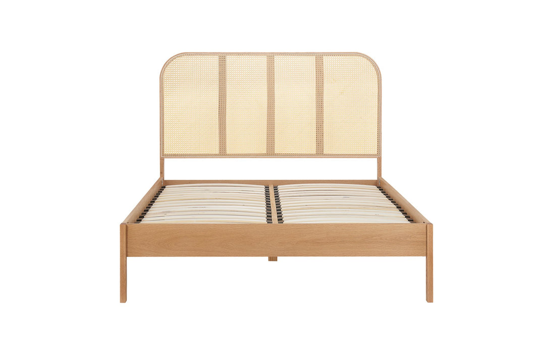 Birlea Margot Rattan Bed (Self Assembly) (DHD)