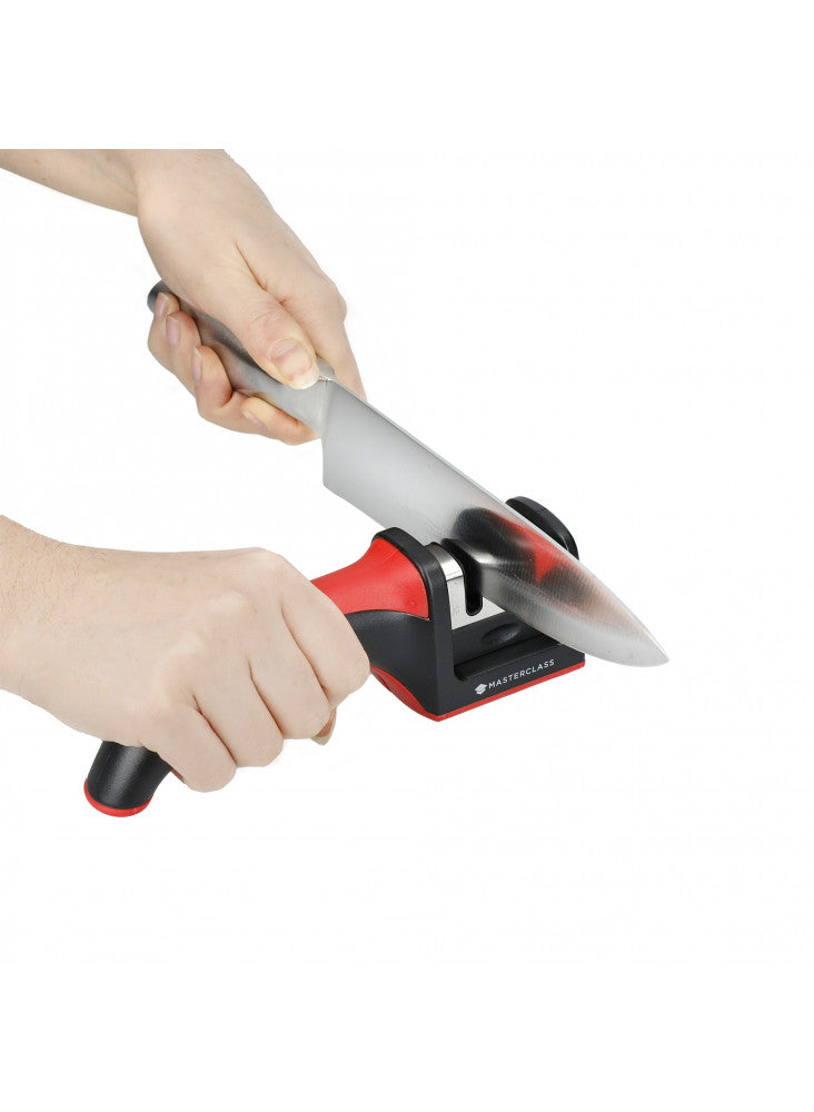 MasterClass Two Stage Draw Through Knife Sharpener