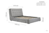Birlea Mayfair Bed (Self Assembly) (DHD)