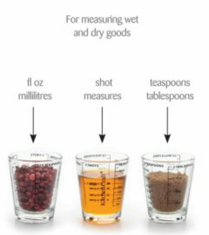 KitchenCraft Mini Measure Glass 50ml