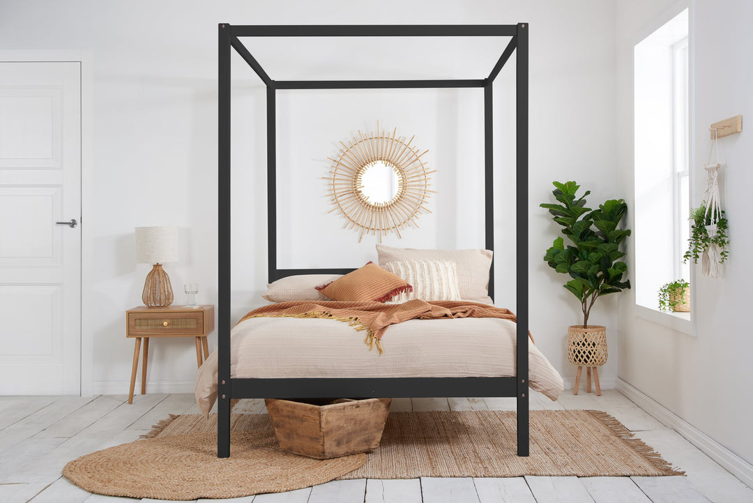 Birlea Mercia Four Poster Bed (Self Assembly) (DHD)