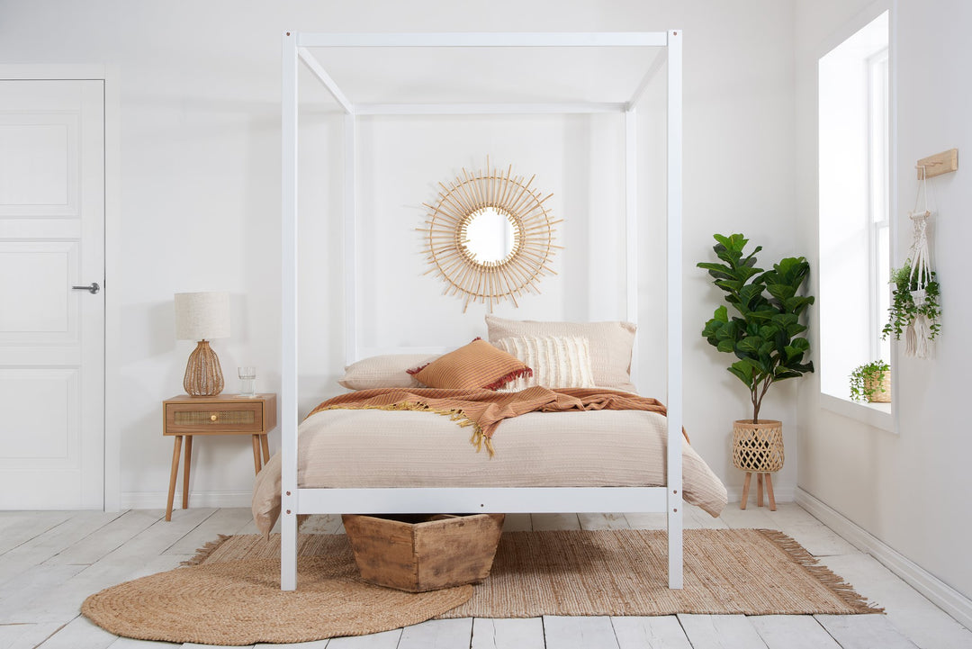 Birlea Mercia Four Poster Bed (Self Assembly) (DHD)
