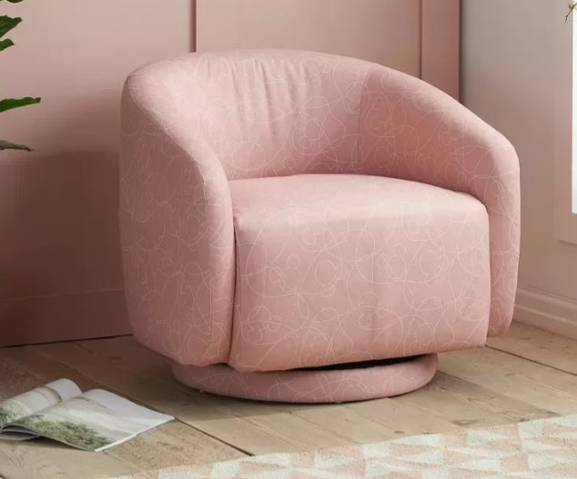 Mickey Mouse Swivel Chair Pink