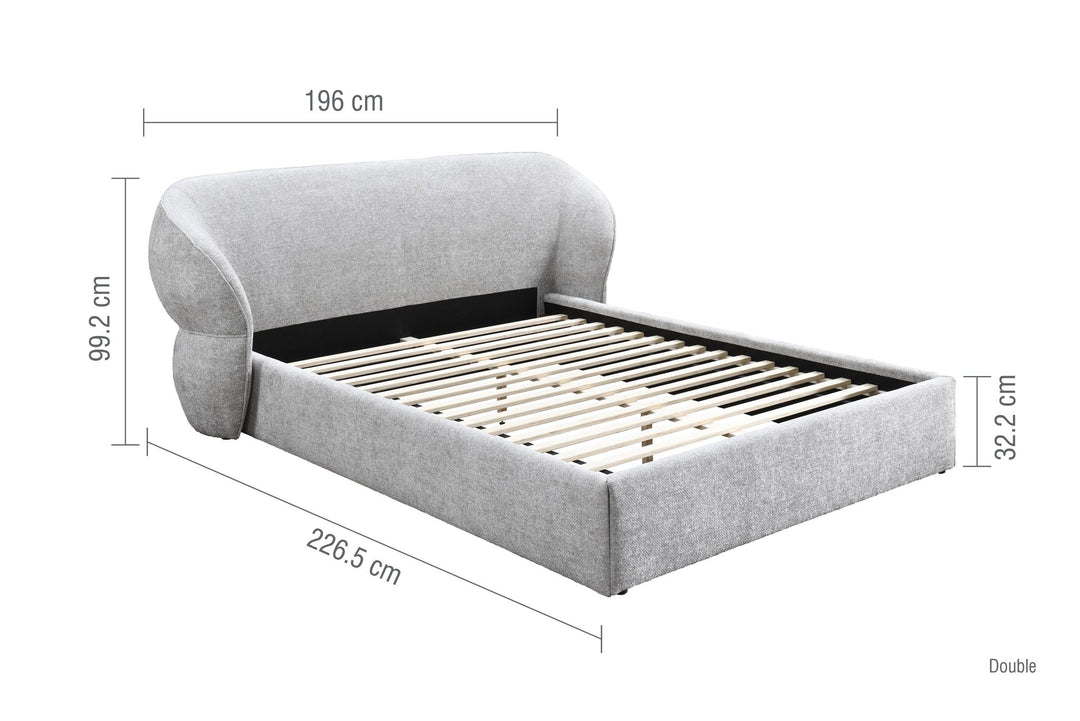 Birlea Milan Bed (Self Assembly) (DHD)