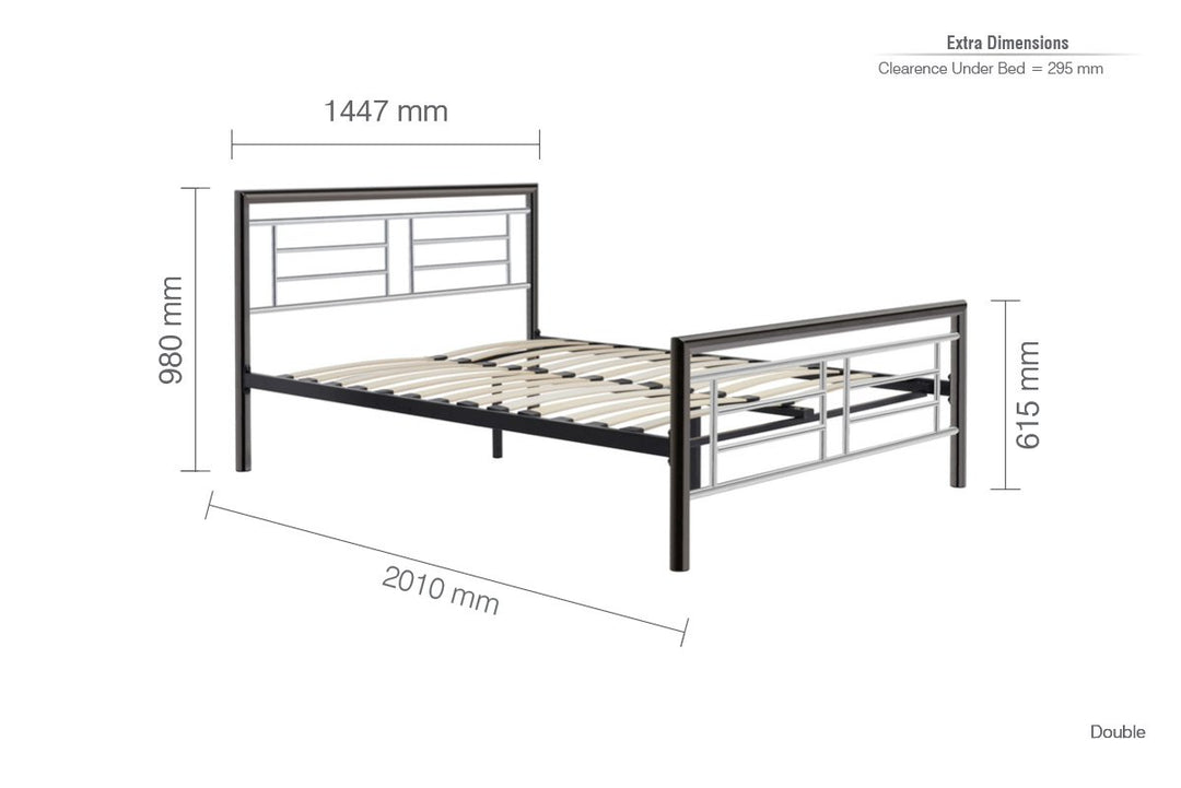 Birlea Montana Bed (Self Assembly) (DHD)