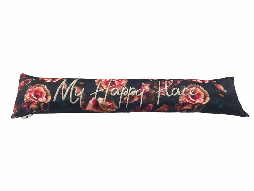 Fabric Printed Draught Excluder  My Happy Place