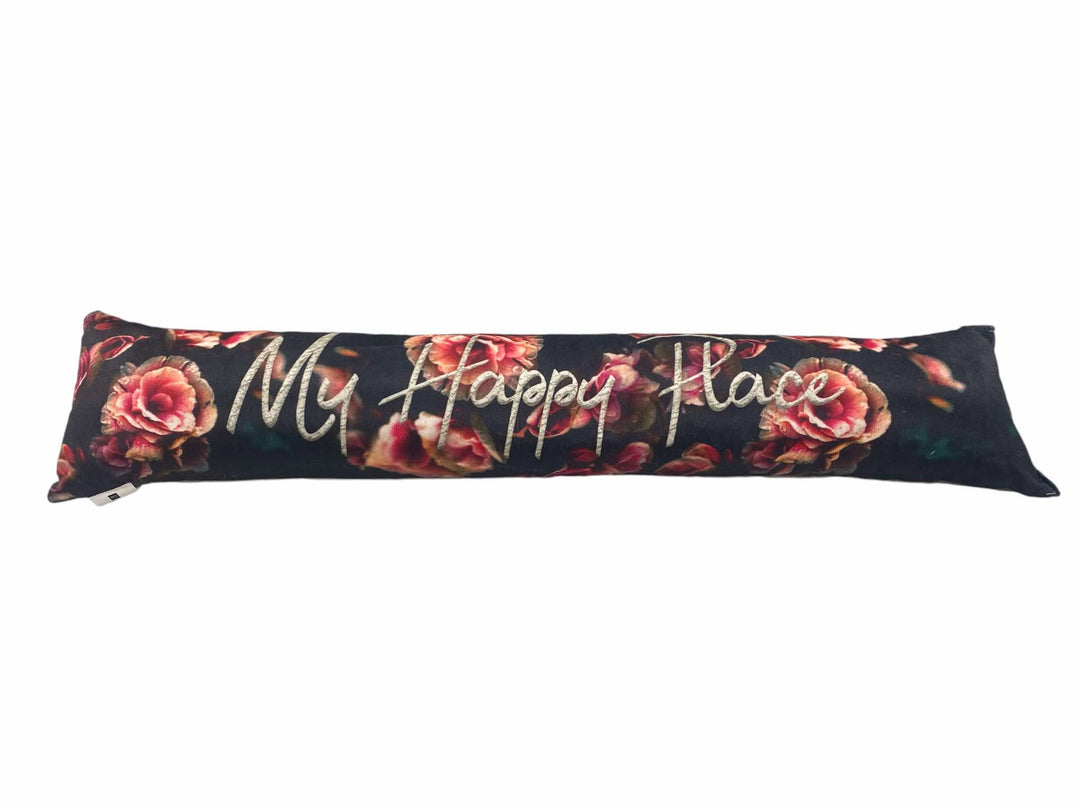 Fabric Printed Draught Excluder  My Happy Place