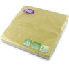 Gold 3 Ply Paper Napkins 33cm 20 Pack