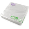 Silver 3 Ply Paper Napkins 33cm 20 Pack