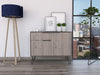 Nevada Small Sideboard With 2 Doors & 1 Drawer (Self Assembly) (DHD) Image 1