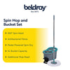 Beldray Antibac Spin Mop & Bucket with 2 Refills