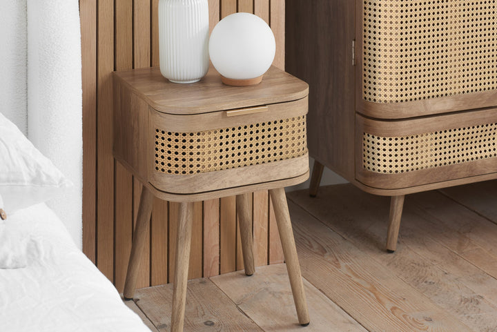 Birlea Noah 1 Drawer Bedside (Self Assembly) (DHD)