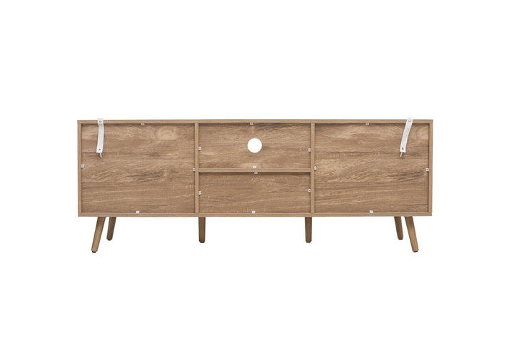 Birlea Noah 2 Door 1 Drawer TV Unit (Self Assembly) (DHD)