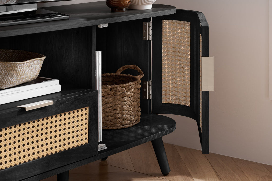 Birlea Noah 2 Door 1 Drawer TV Unit (Self Assembly) (DHD)