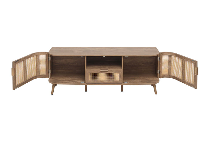 Birlea Noah 2 Door 1 Drawer TV Unit (Self Assembly) (DHD)