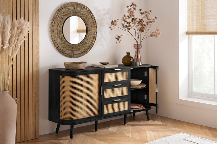 Birlea Noah 2 Door 3 Drawer Sideboard (Self Assembly) (DHD)