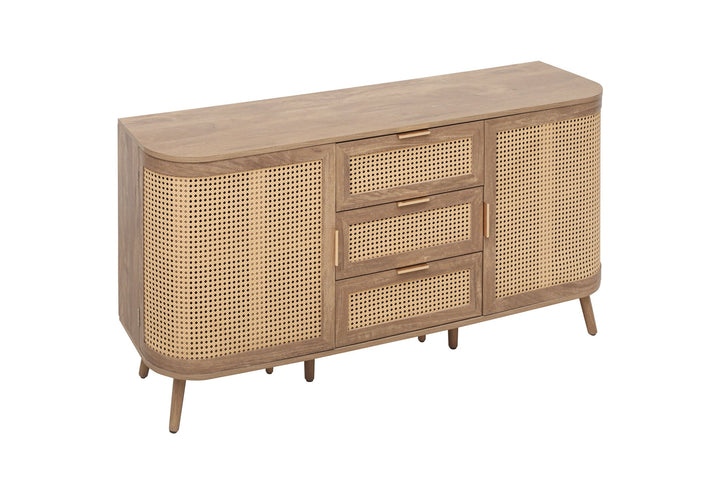 Birlea Noah 2 Door 3 Drawer Sideboard (Self Assembly) (DHD)