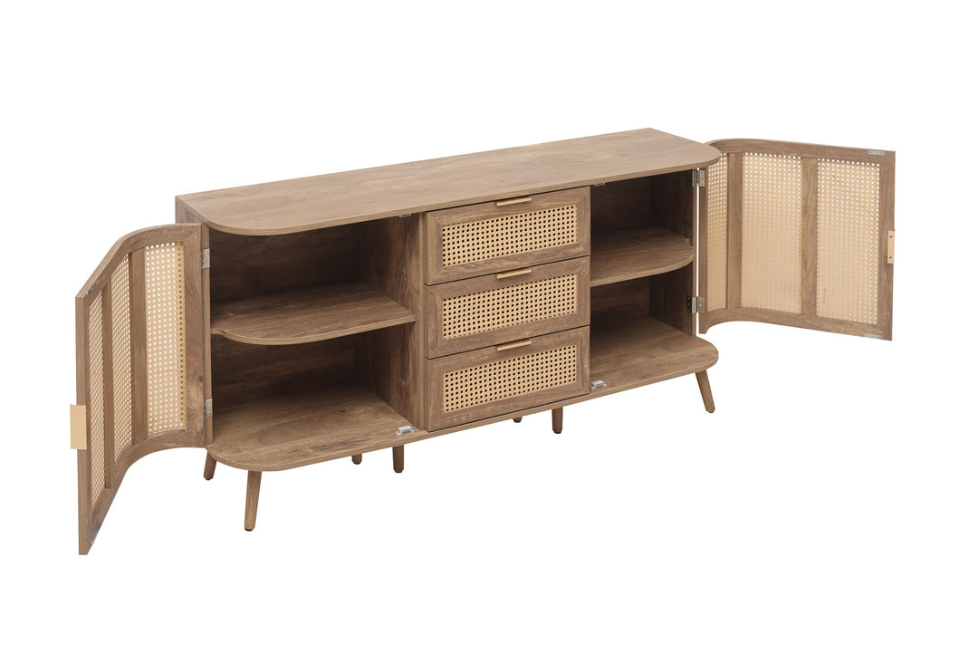 Birlea Noah 2 Door 3 Drawer Sideboard (Self Assembly) (DHD)
