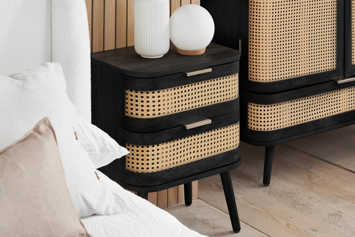 Birlea Noah 2 Drawer Bedside (Self Assembly) (DHD)