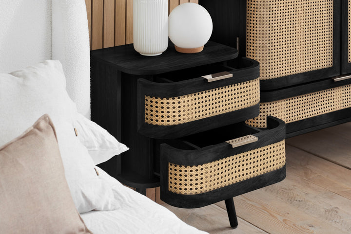 Birlea Noah 2 Drawer Bedside (Self Assembly) (DHD)