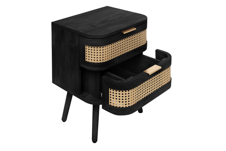 Birlea Noah 2 Drawer Bedside (Self Assembly) (DHD)