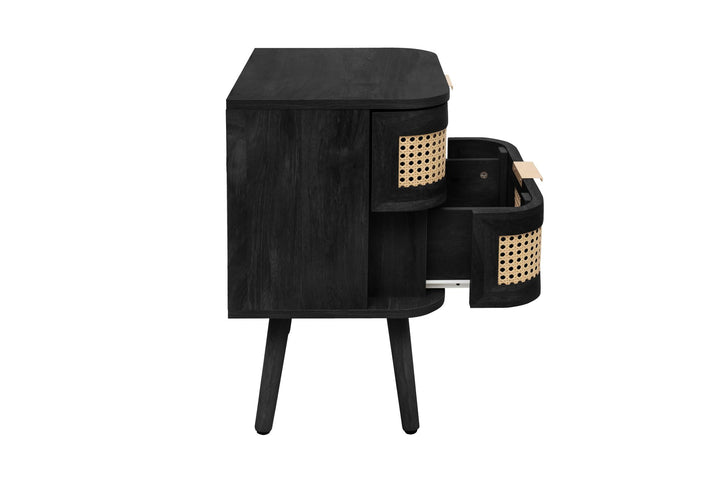 Birlea Noah 2 Drawer Bedside (Self Assembly) (DHD)