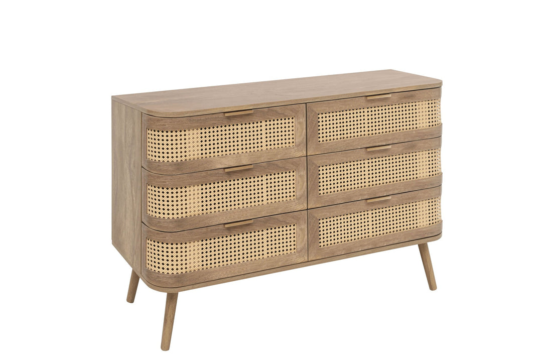 Birlea Noah 6 Drawer Chest (Self Assembly) (DHD)