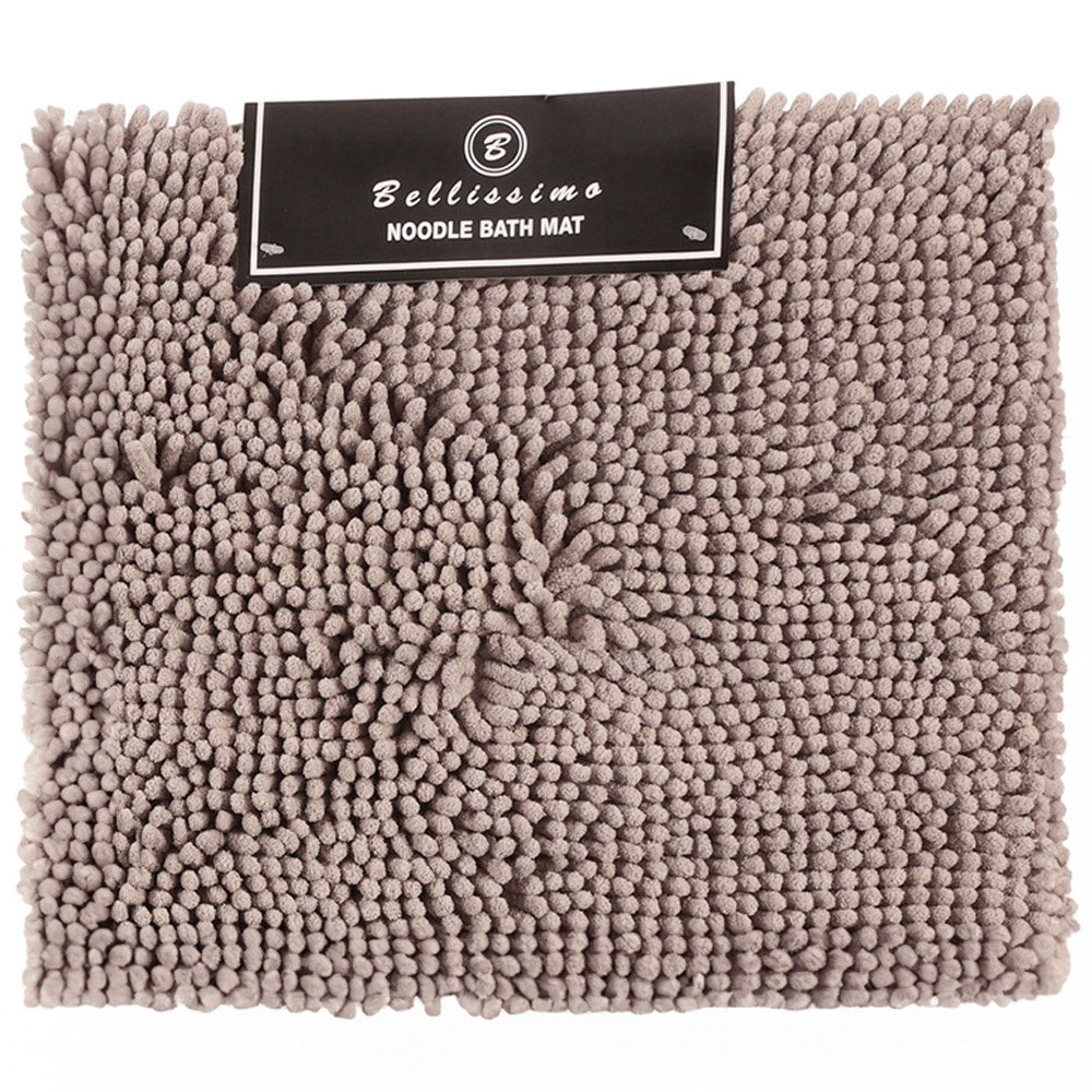 Bellissimo Noodle Bath Mat Grey