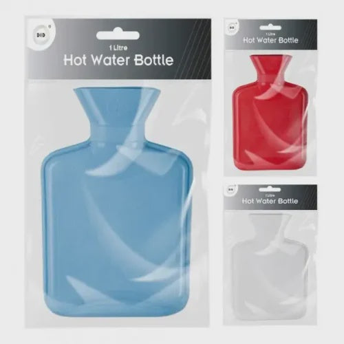 1Litre Hot Water Bottle Coverless