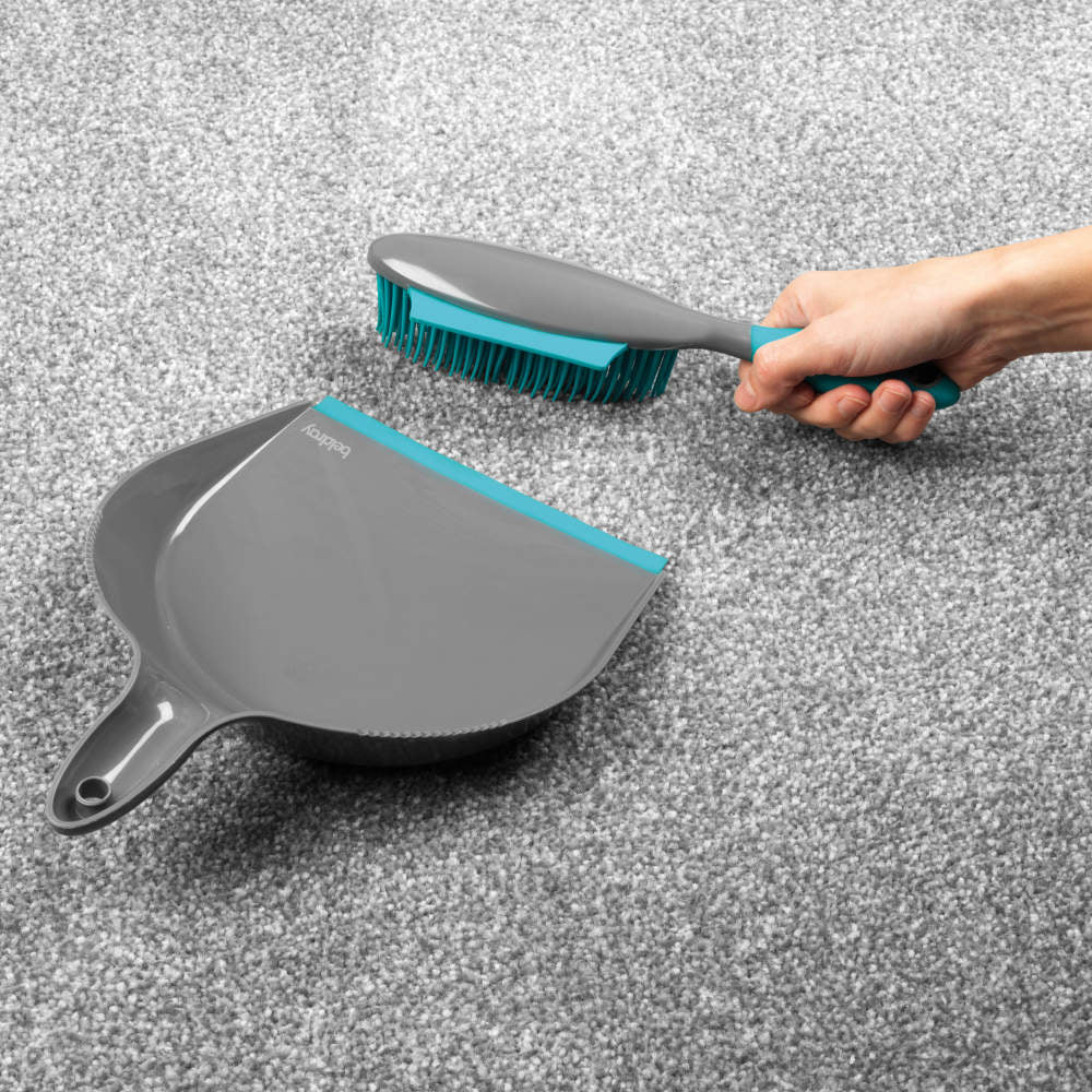 Beldray Pet Plus Rubber Head Dustpan &amp; Brush