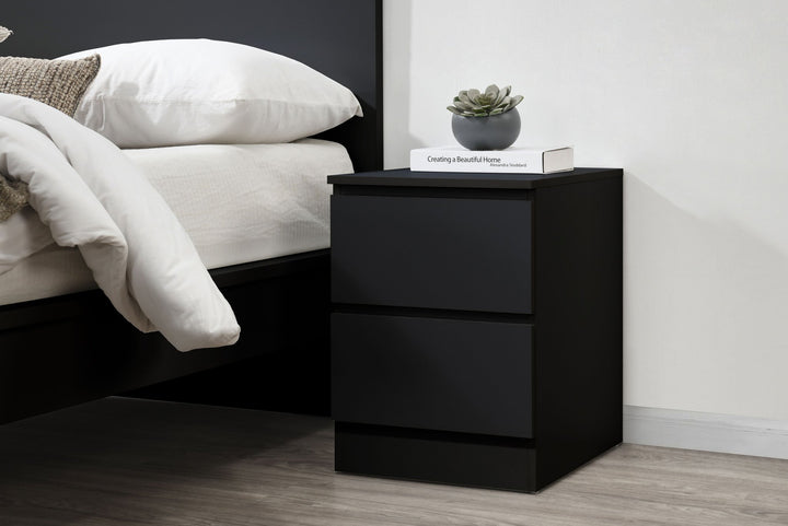 Birlea Oslo 2 Drawer Bedside (Self Assembly) (DHD)
