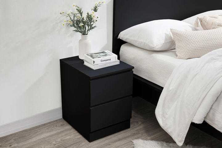 Birlea Oslo 2 Drawer Bedside (Self Assembly) (DHD)