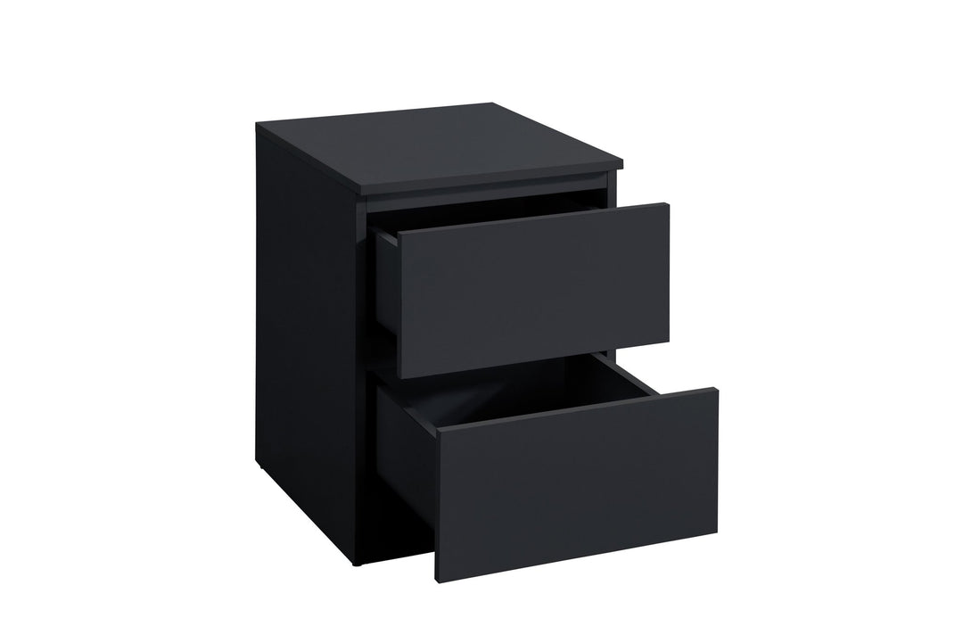 Birlea Oslo 2 Drawer Bedside (Self Assembly) (DHD)