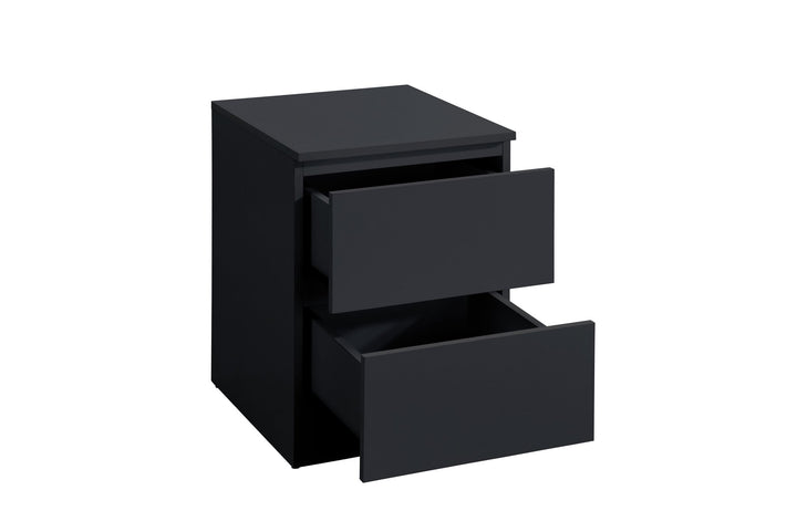 Birlea Oslo 2 Drawer Bedside (Self Assembly) (DHD)