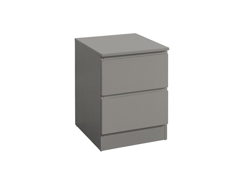 Birlea Oslo 2 Drawer Bedside (Self Assembly) (DHD)