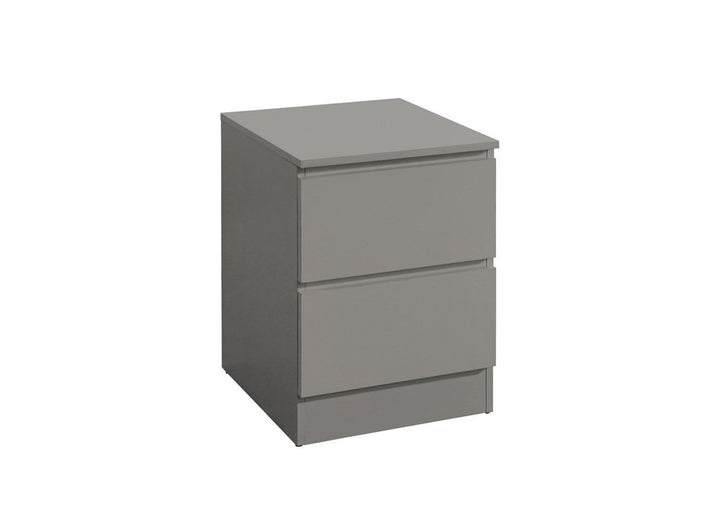 Birlea Oslo 2 Drawer Bedside (Self Assembly) (DHD)