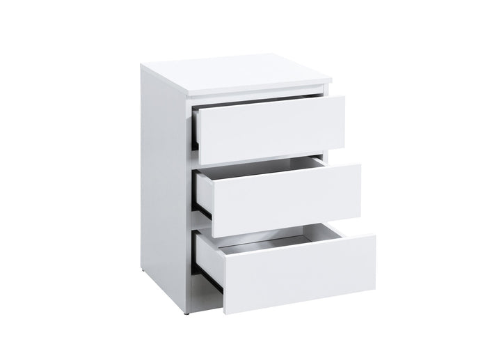 Birlea Oslo 3 Drawer Bedside (Self Assembly) (DHD)