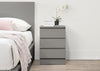 Birlea Oslo 3 Drawer Bedside (Self Assembly) (DHD)