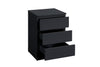 Birlea Oslo 3 Drawer Bedside (Self Assembly) (DHD)