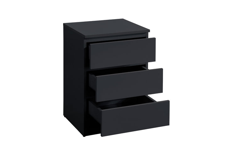Birlea Oslo 3 Drawer Bedside (Self Assembly) (DHD)