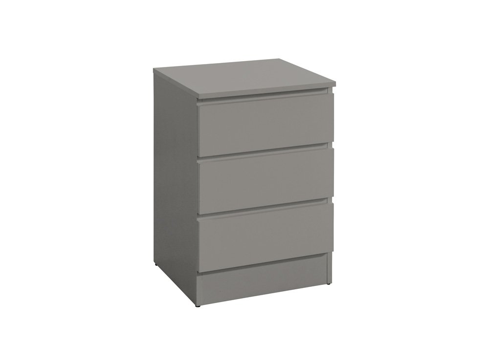 Birlea Oslo 3 Drawer Bedside (Self Assembly) (DHD)