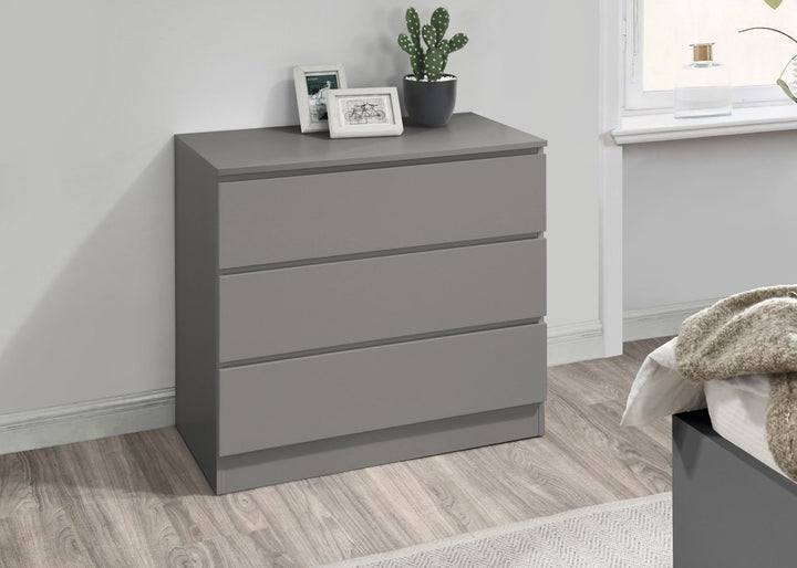 Birlea Oslo 3 Drawer Chest (Self Assembly) (DHD)