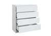 Birlea Oslo 4 Drawer Chest (Self Assembly) (DHD)