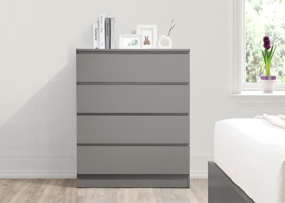 Birlea Oslo 4 Drawer Chest (Self Assembly) (DHD)