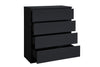 Birlea Oslo 4 Drawer Chest (Self Assembly) (DHD)
