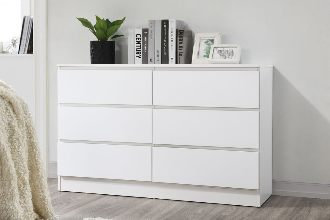 Birlea Oslo 6 Drawer Chest (Self Assembly) (DHD)