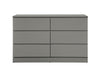 Birlea Oslo 6 Drawer Chest (Self Assembly) (DHD)