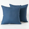 Water Resistant Outdoor Filled Cushion 45cm x 45cm 18in x 18in Cobalt